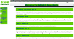 Desktop Screenshot of gehlotitc.com